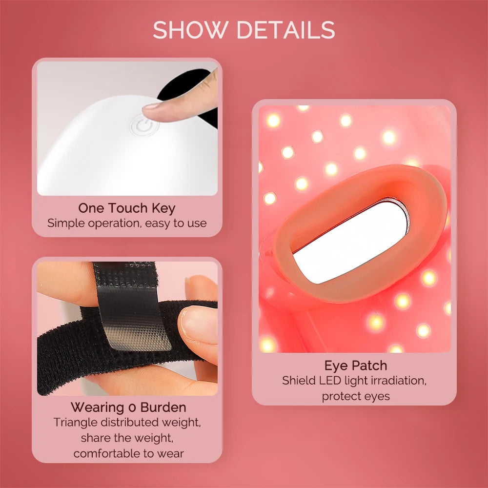 Tu Spa Facial en Casa · Mascarilla LED 7 Colores